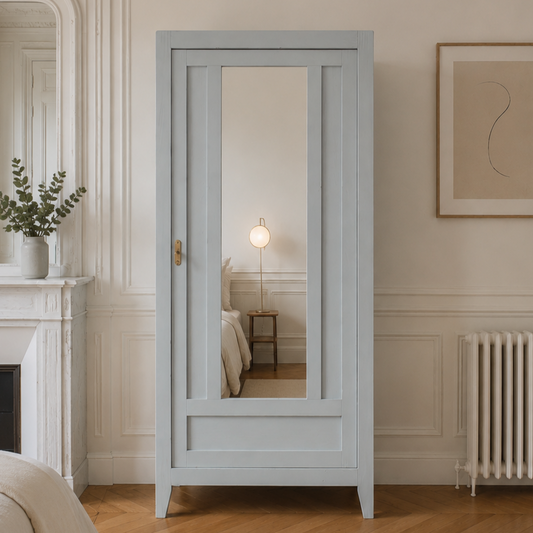 Armoire vintage rénovée – Style haussmannien / campagne chic