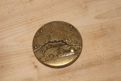Grande médaille calendrier 2000 Monnaie de Paris par R. Mayot – Bronze – Ø 9,5 cm