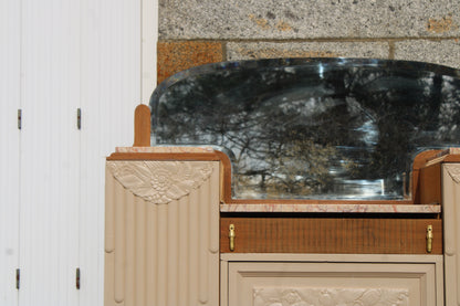 Buffet Art Déco Beige Quai de Seine - VENDU