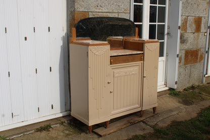 Buffet Art Déco Beige Quai de Seine - VENDU