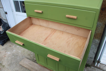 Buffet ancien rénové – Vert Herbarium (Libéron) - VENDU