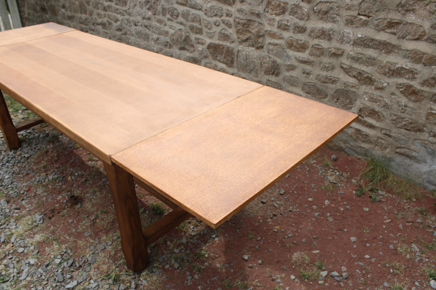 Grande table de ferme extensible 200 à 300 cm – 12/14 personnes - VENDU