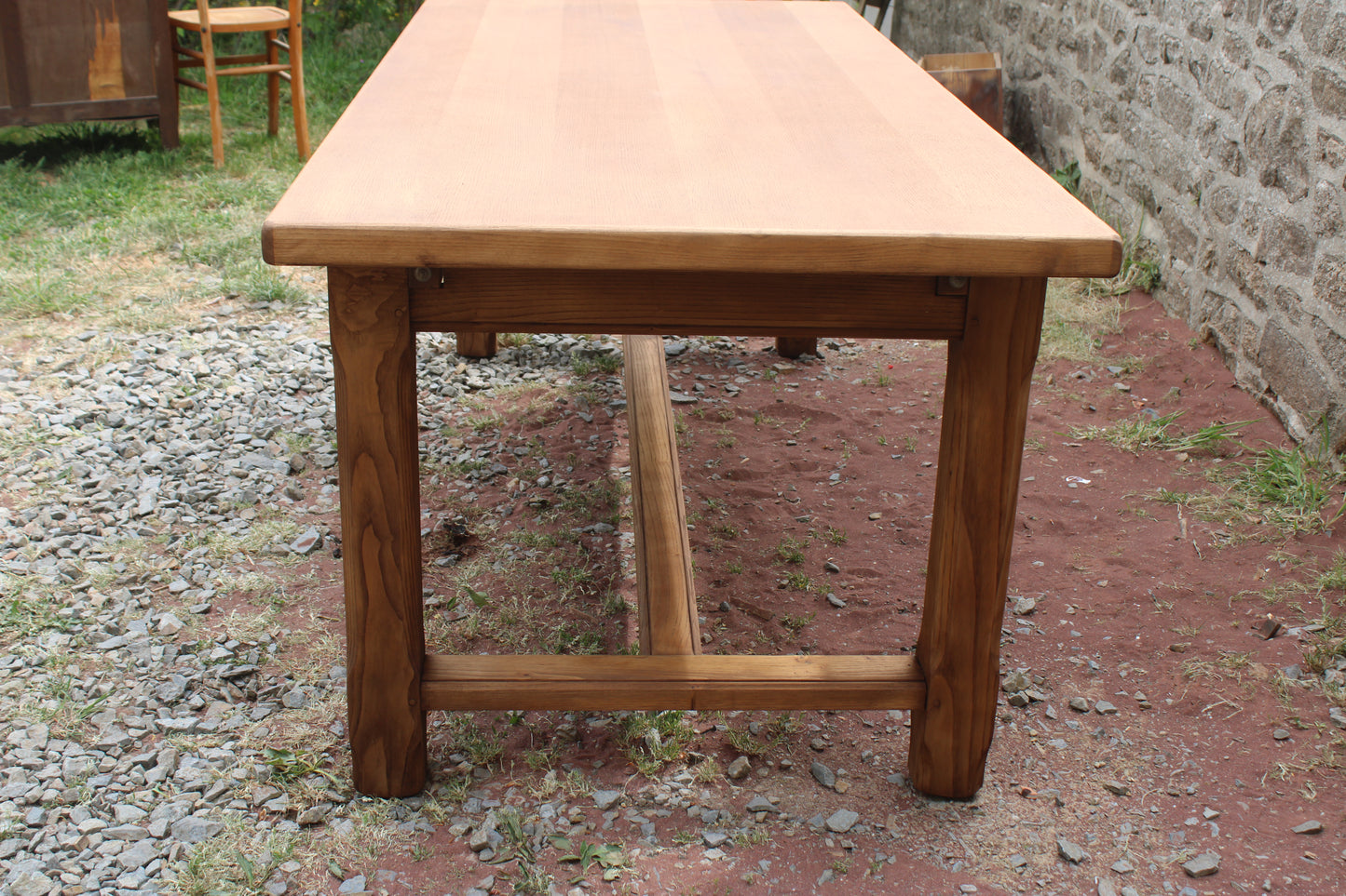 Grande table de ferme extensible 200 à 300 cm – 12/14 personnes - VENDU
