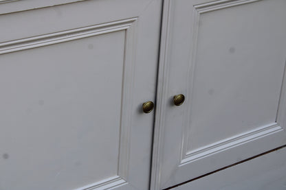 Buffet campagne ancien blanc cassé - Projet sur Mesure