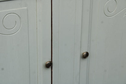 Buffet vintage Art Déco rénové • Vert Lézard Pure & Paint - VENDU