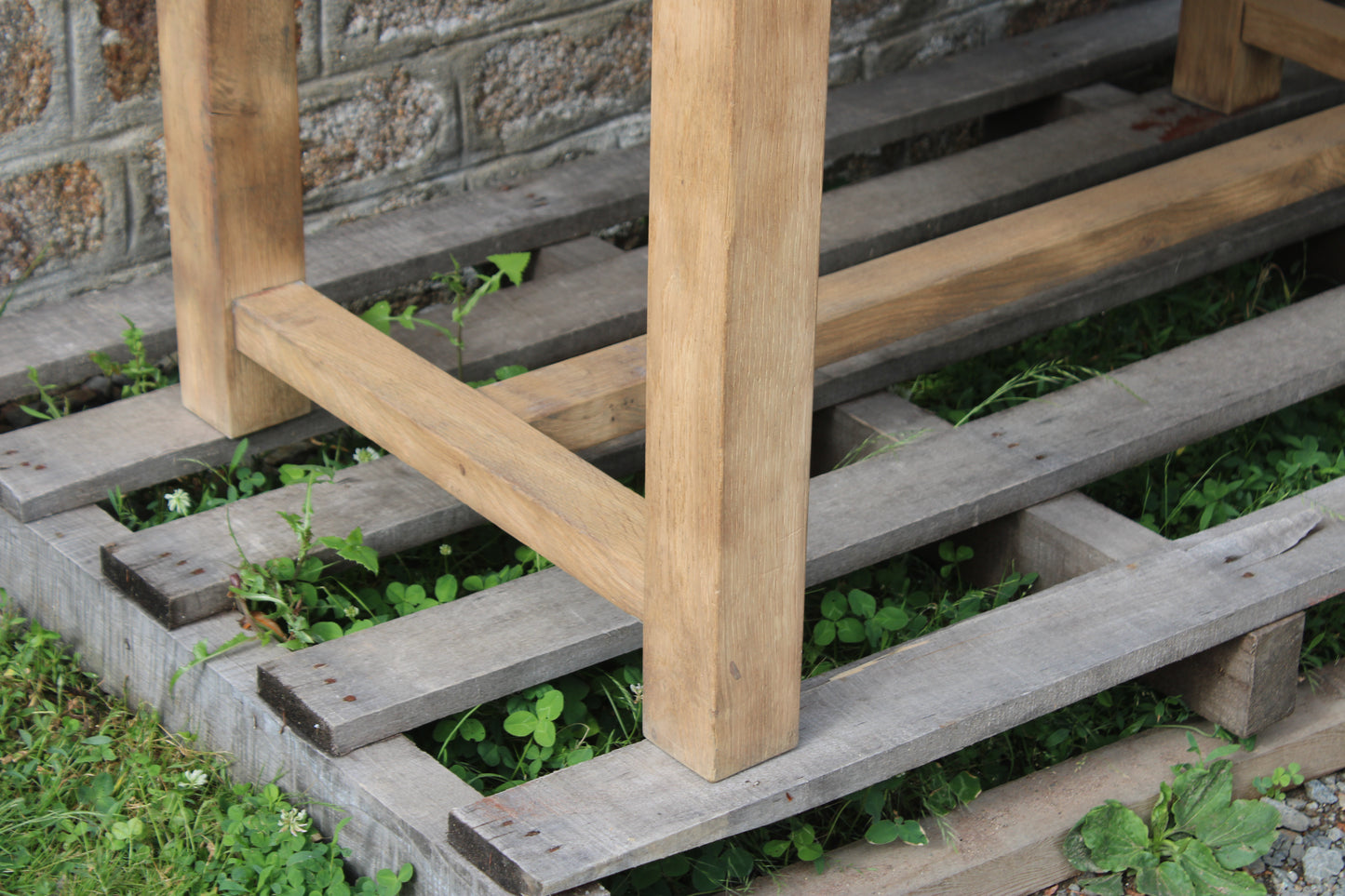 Table de ferme en chêne massif – 4 à 6 convives