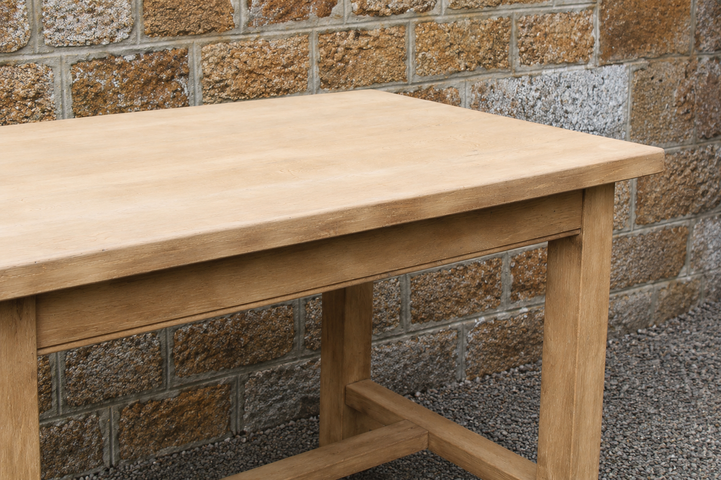 Table de ferme en chêne massif – 4 à 6 convives