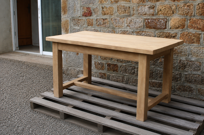 Table de ferme en chêne massif – 4 à 6 convives