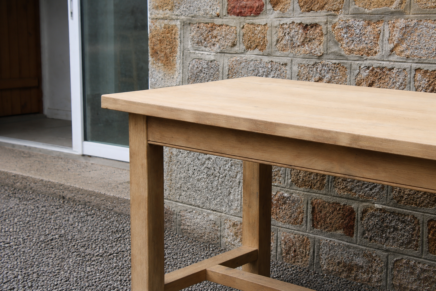 Table de ferme en chêne massif – 4 à 6 convives