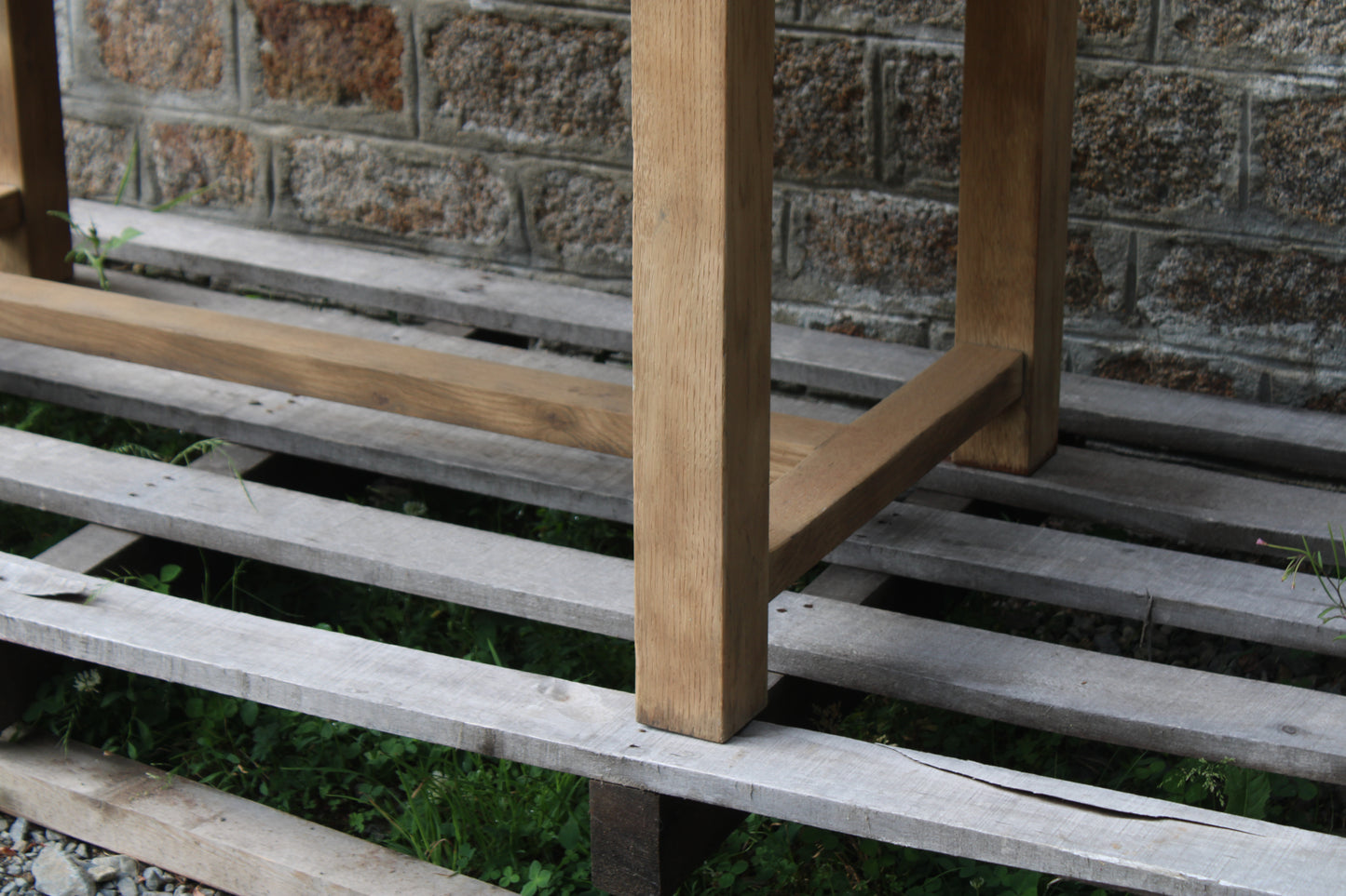 Table de ferme en chêne massif – 4 à 6 convives
