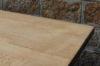 Table de ferme en chêne massif – 4 à 6 convives
