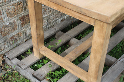 Table de ferme en chêne massif – 4 à 6 convives