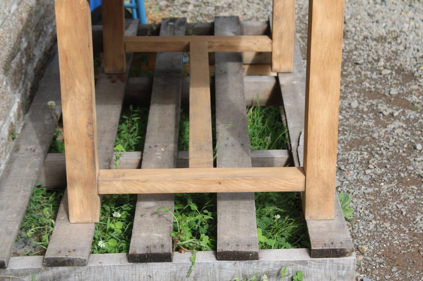 Table de ferme en chêne massif – 4 à 6 convives