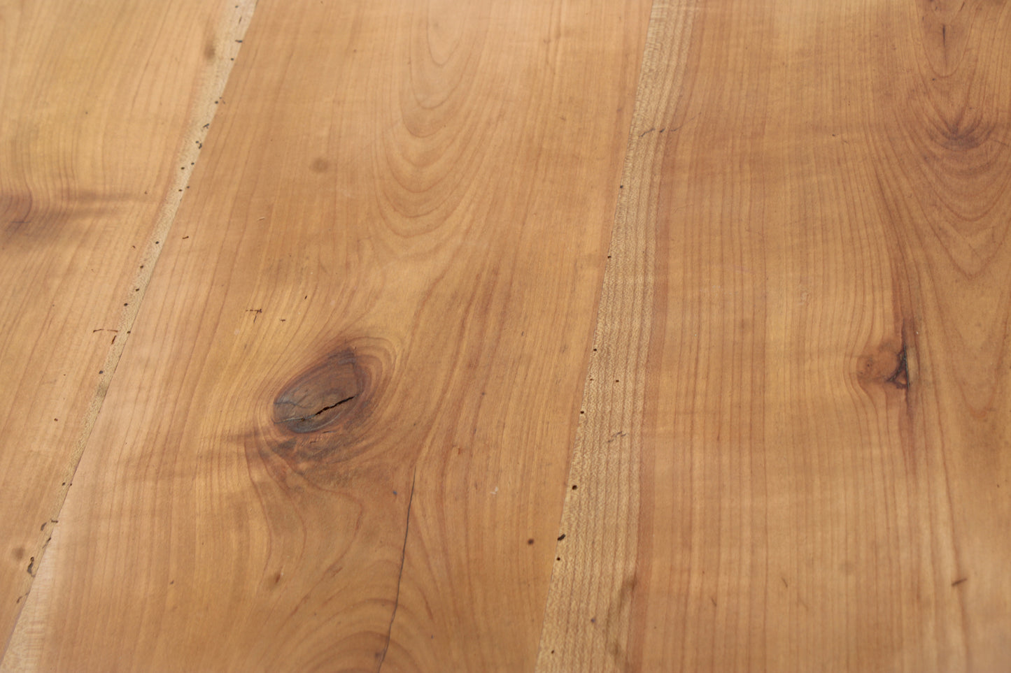 Table de ferme ronde à volets en bois massif – Ø 130 cm