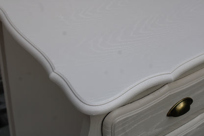 Commode vintage rénovée Greige Galuchat – Style campagne chic