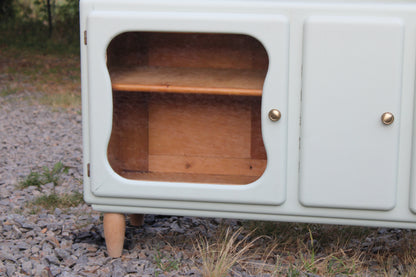 Buffet Mado vintage rénové – Vert Céladon Libéron - VENDU