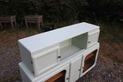 Buffet Mado vintage rénové – Vert Céladon Libéron - VENDU