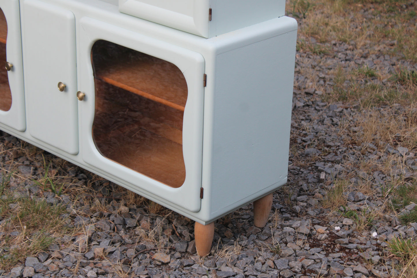 Buffet Mado vintage rénové – Vert Céladon Libéron - VENDU