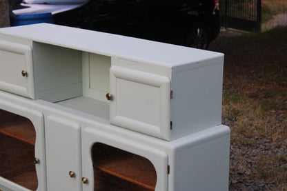 Buffet Mado vintage rénové – Vert Céladon Libéron - VENDU